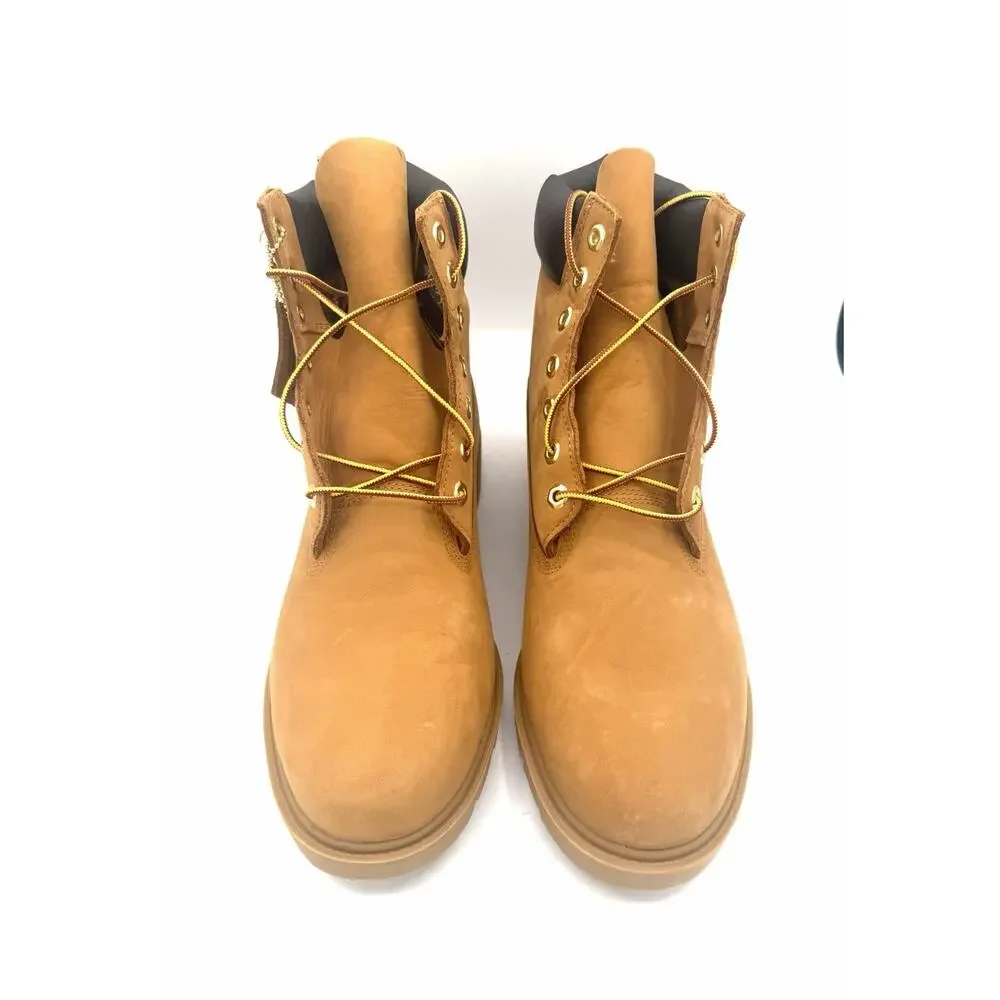 NEW Timberland 6 Inch Waterproof Boot Wheat Nubuck TB118094 231 Men's Size 13